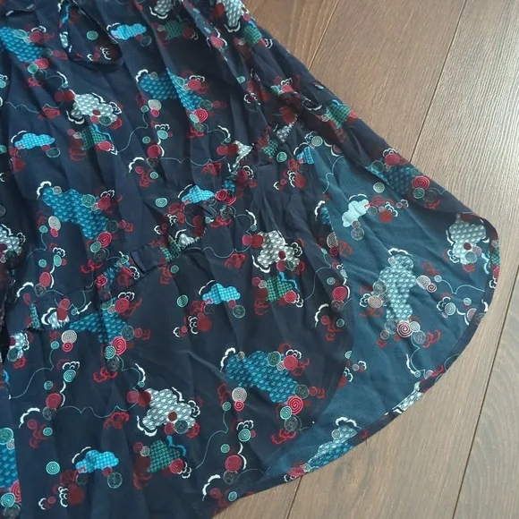 Cefinn Midi Length Silk Dress - Picture 9 of 15